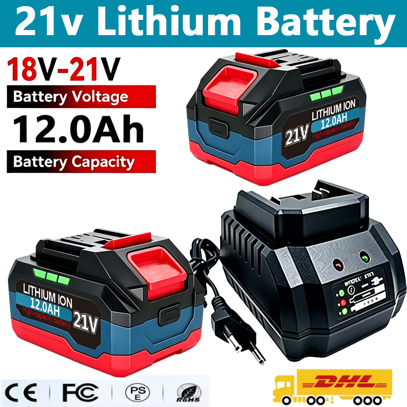 Makita Drill Ddf484 - Original 21V Battery for Makita Cordless