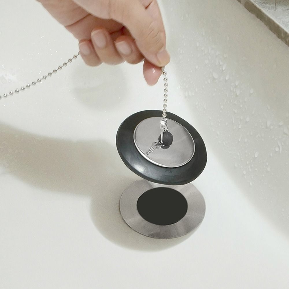 1Pcs New Rubber Tub Stopper Un - Drain Pipe Clip 评论和价格