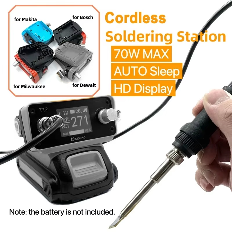 70W T12 Cordless Soldering Sta - Milwaukee Drill M12 Fuel 评论和价格