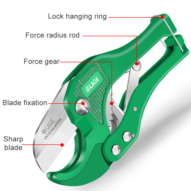 LAOA 42MM PVC Pipe Cutter Alum - Pipe Cutter Ratchet 评论和价格