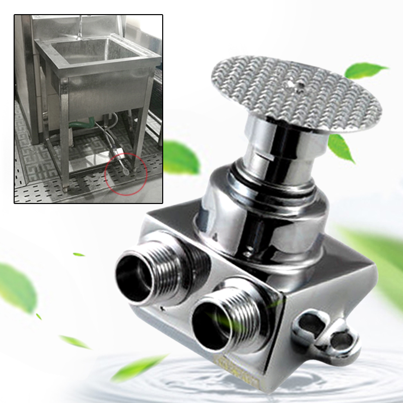 1PCS Foot Pedal Valve Copper F - Basin Mixer Cartridge 评论和价格