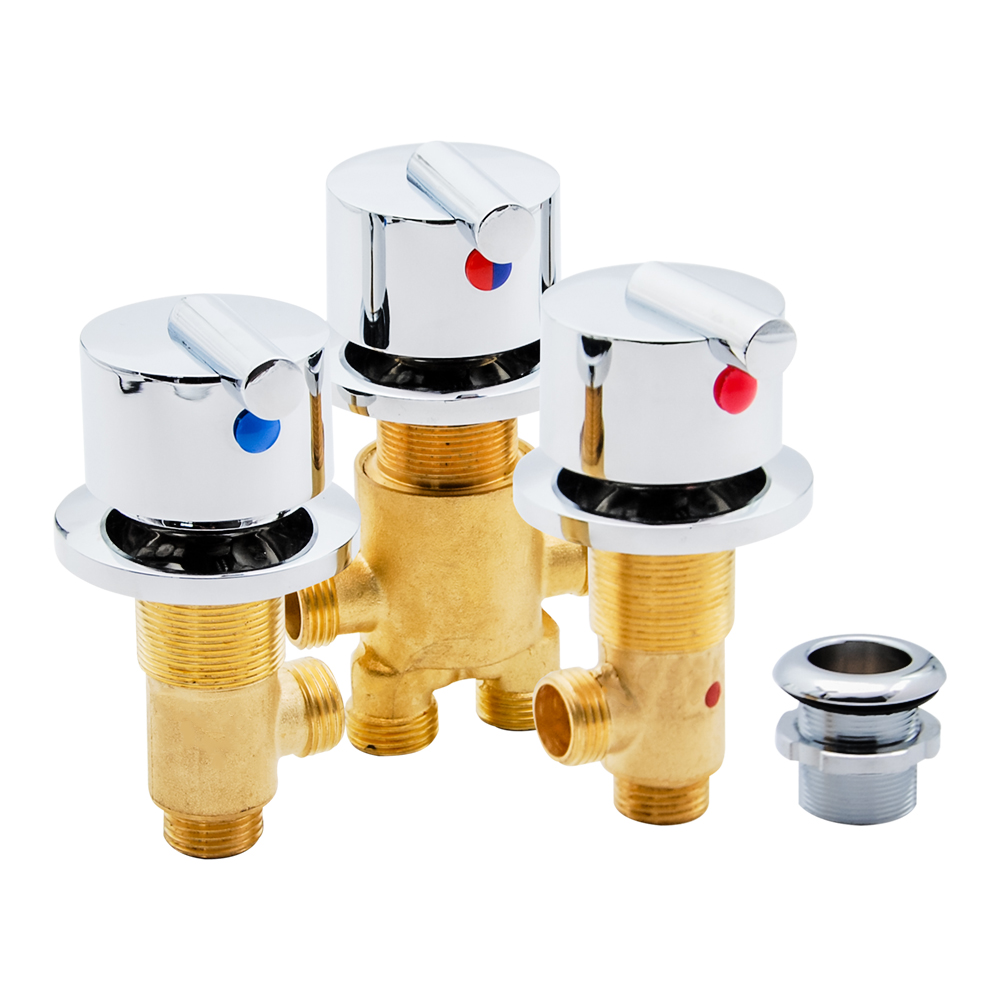 Bronze Chromed Ceramic Cartrid - Basin Mixer Cartridge 评论和价格